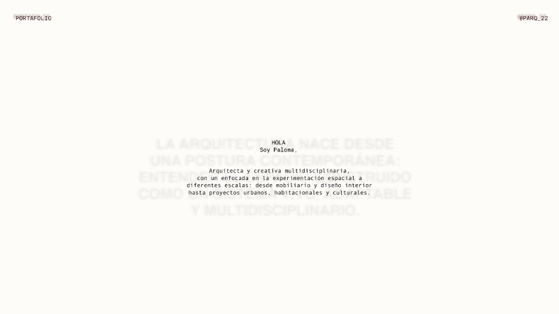 PORTAFOLIO PALOMA — page 2