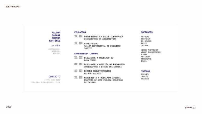 PORTAFOLIO PALOMA — page 3