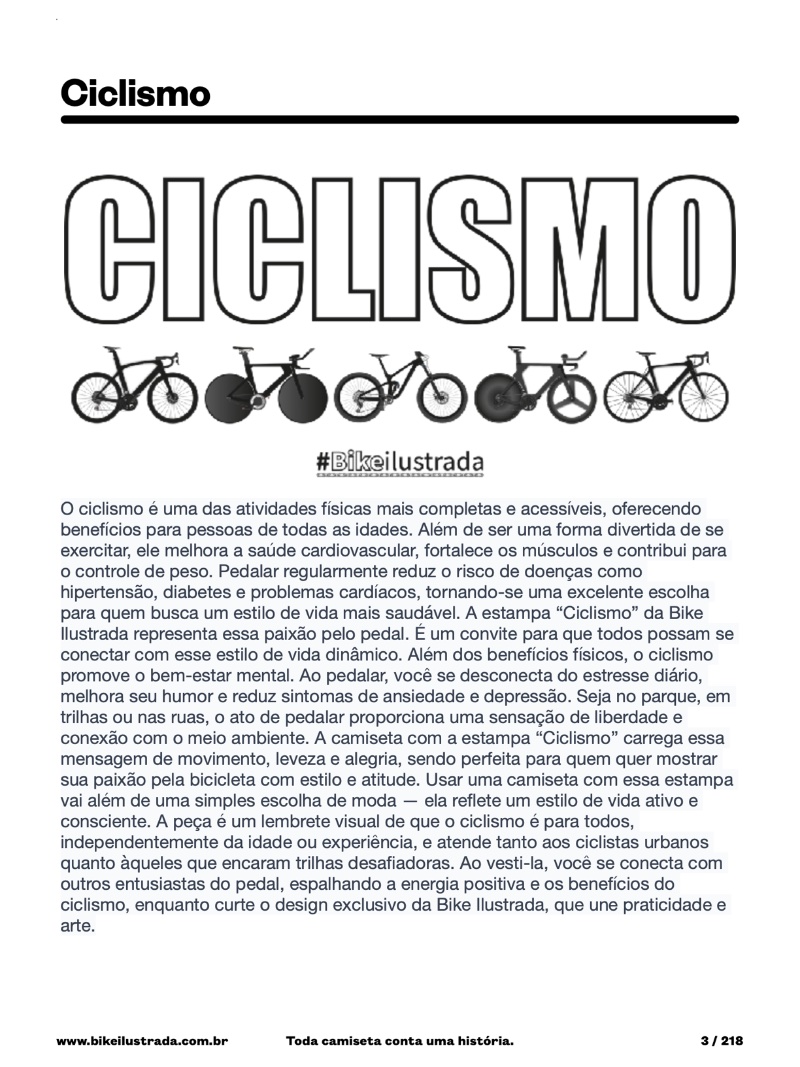 Catalogo Bike Ilustrada — page 3