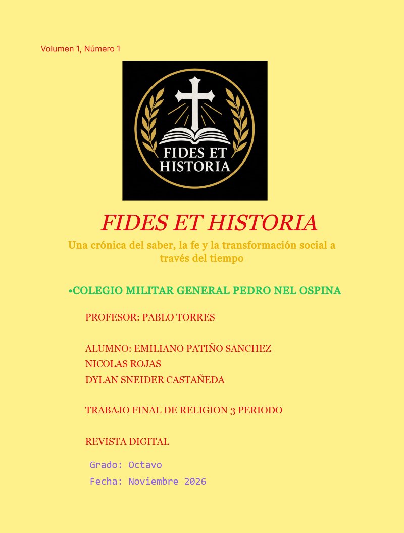Fides et Historia — page 1
