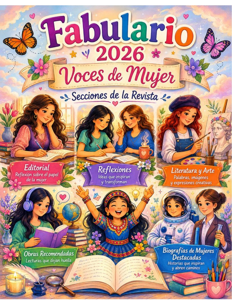 REVISTA FABULARIO 2026  - EDICIÓN ESPECIAL- VOCES DE MUJER — page 2