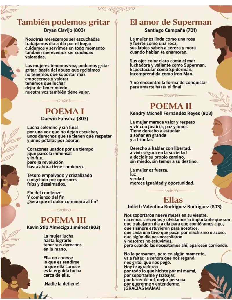 REVISTA FABULARIO 2026  - EDICIÓN ESPECIAL- VOCES DE MUJER — page 13