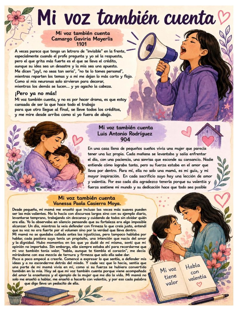 REVISTA FABULARIO 2026  - EDICIÓN ESPECIAL- VOCES DE MUJER — page 18