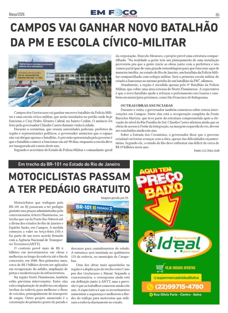 Jornal Em Foco - Edição 03 — page 5