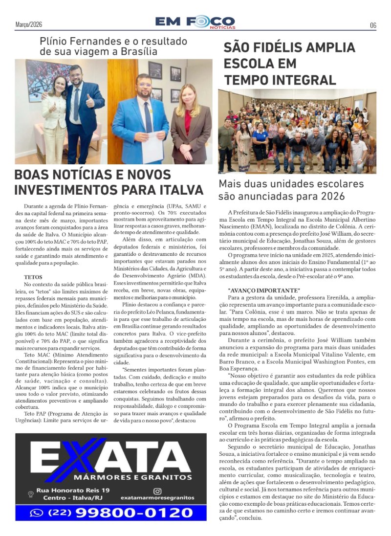 Jornal Em Foco - Edição 03 — page 6