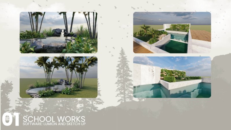 Green Collage Vintage My Creative Portfolio Presentation (1) — page 4