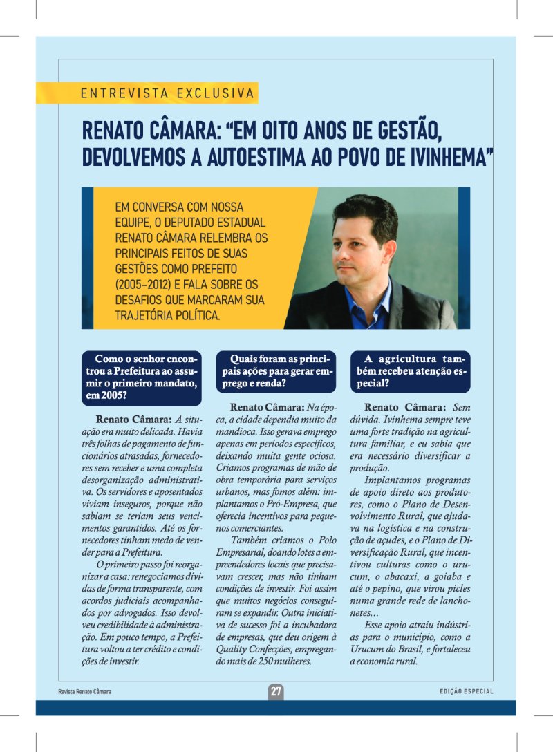 IVINHEMA - A VIRADA DE CHAVE — page 20