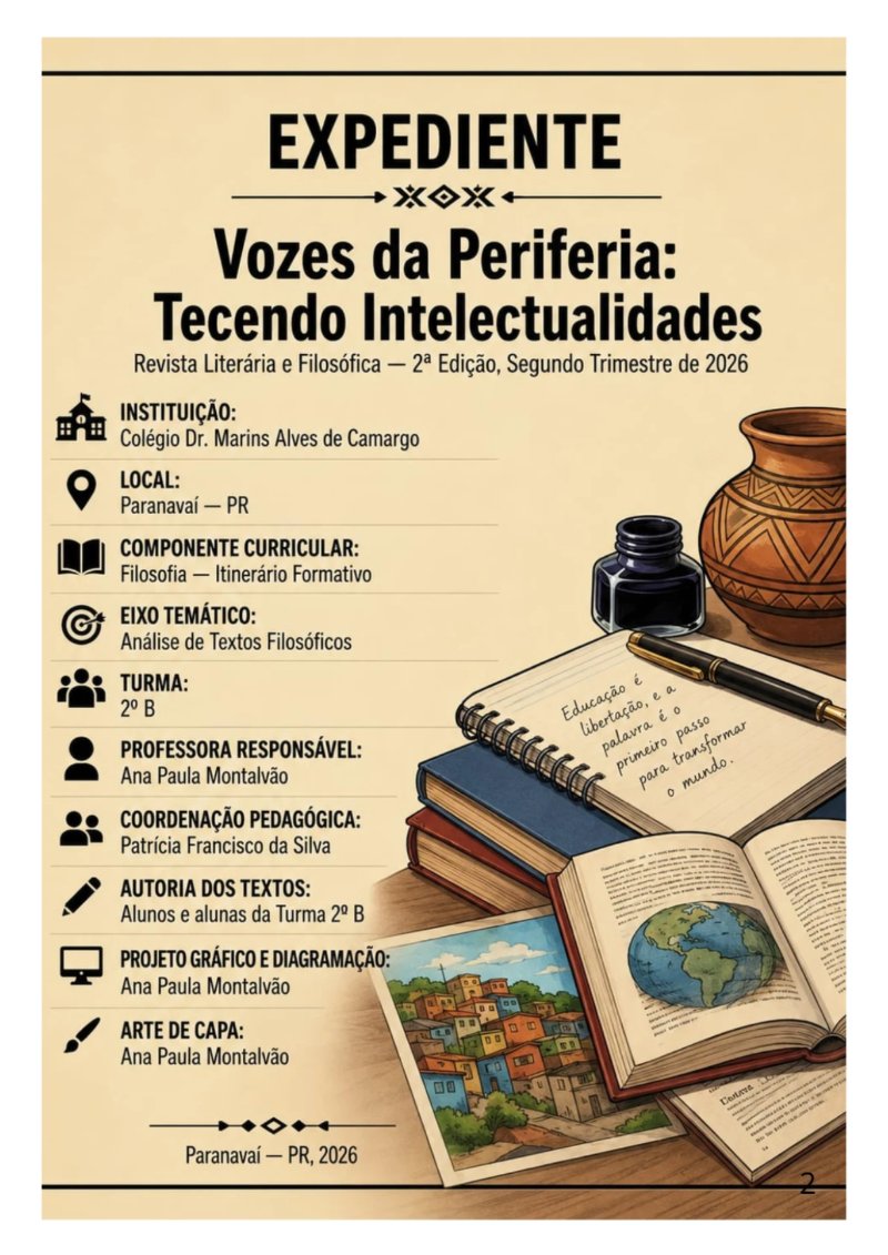 O SABER FORA DA ELITE UMA REFLEXÃO (2) — page 2