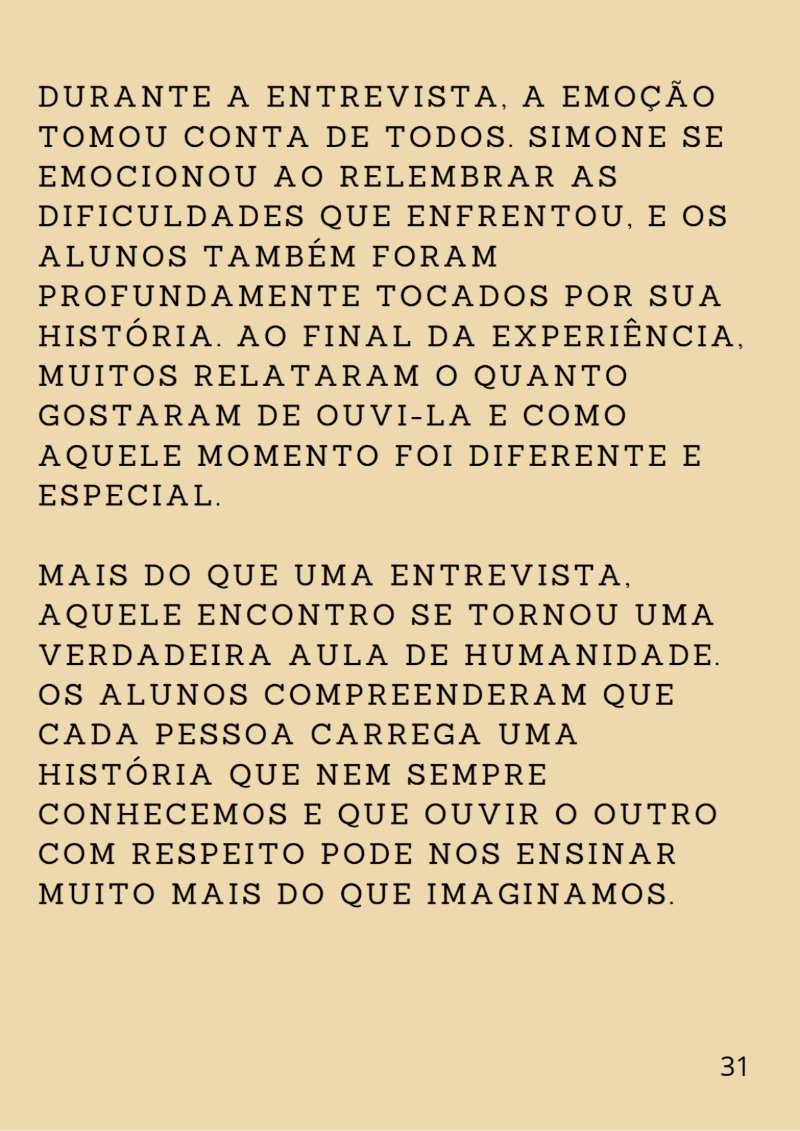 O SABER FORA DA ELITE UMA REFLEXÃO (2) — page 31