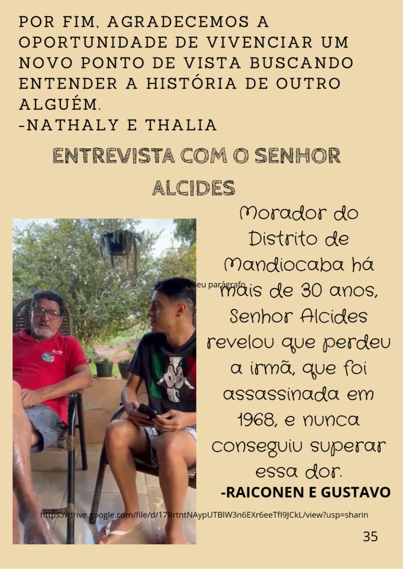 O SABER FORA DA ELITE UMA REFLEXÃO (2) — page 35
