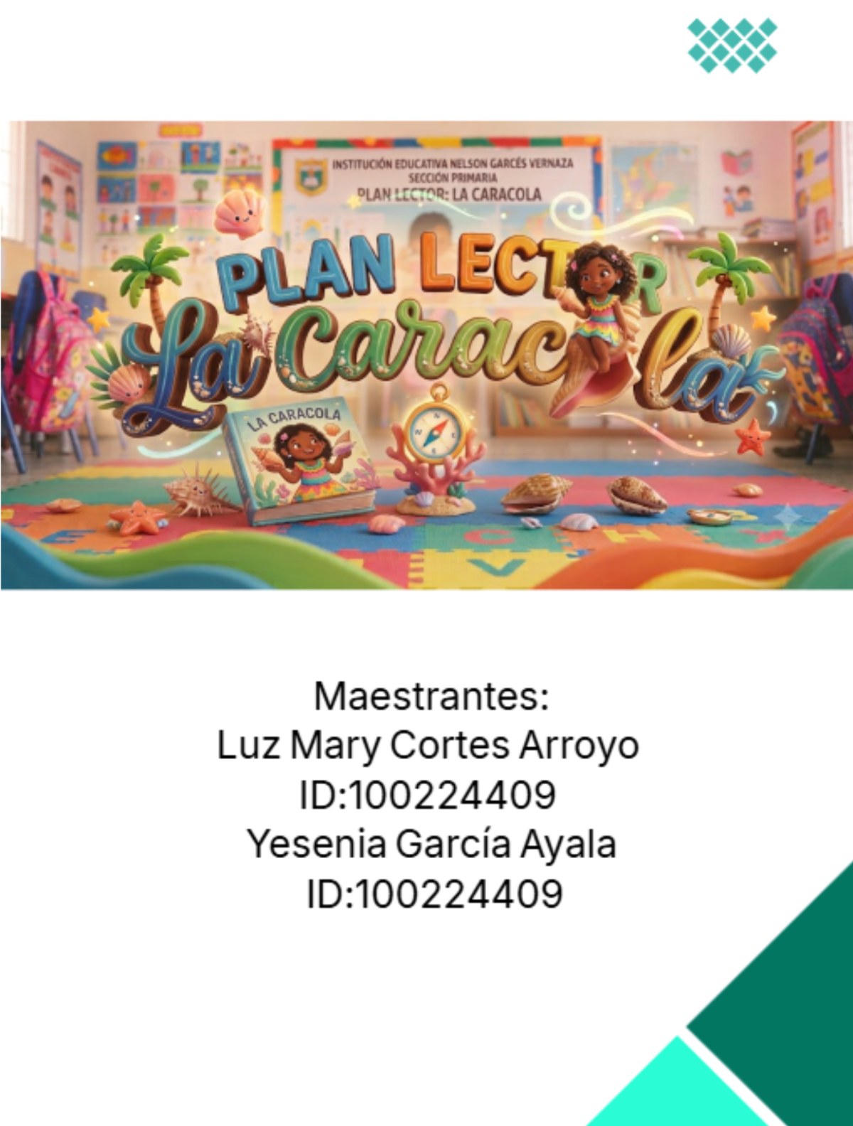 Plan lector la niña caracola