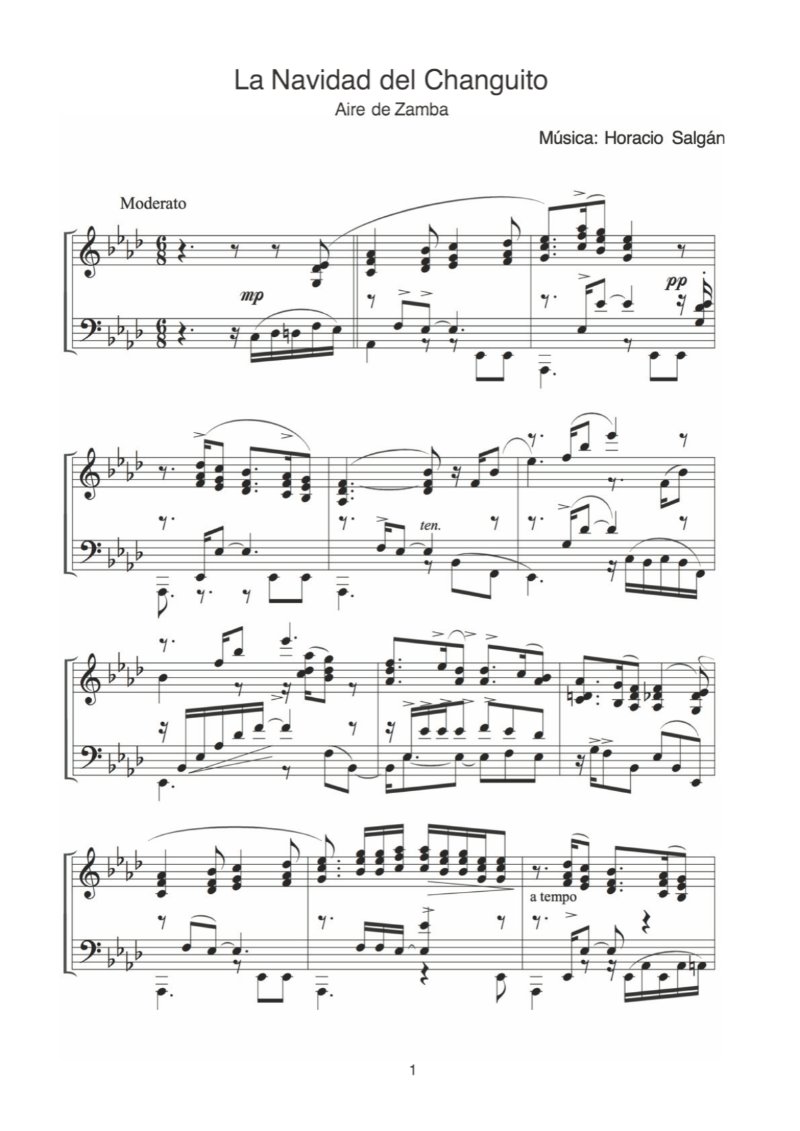 Álbum de Partituras de sus Temas Inéditos — page 13