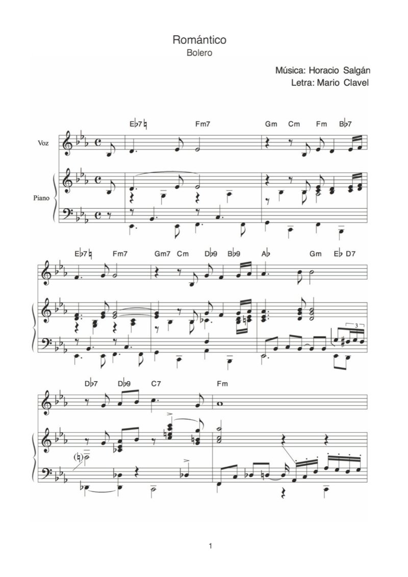 Álbum de Partituras de sus Temas Inéditos — page 15