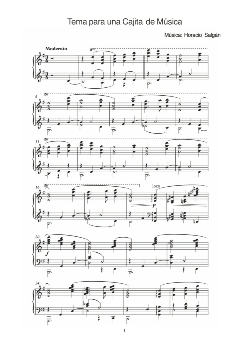Álbum de Partituras de sus Temas Inéditos — page 25