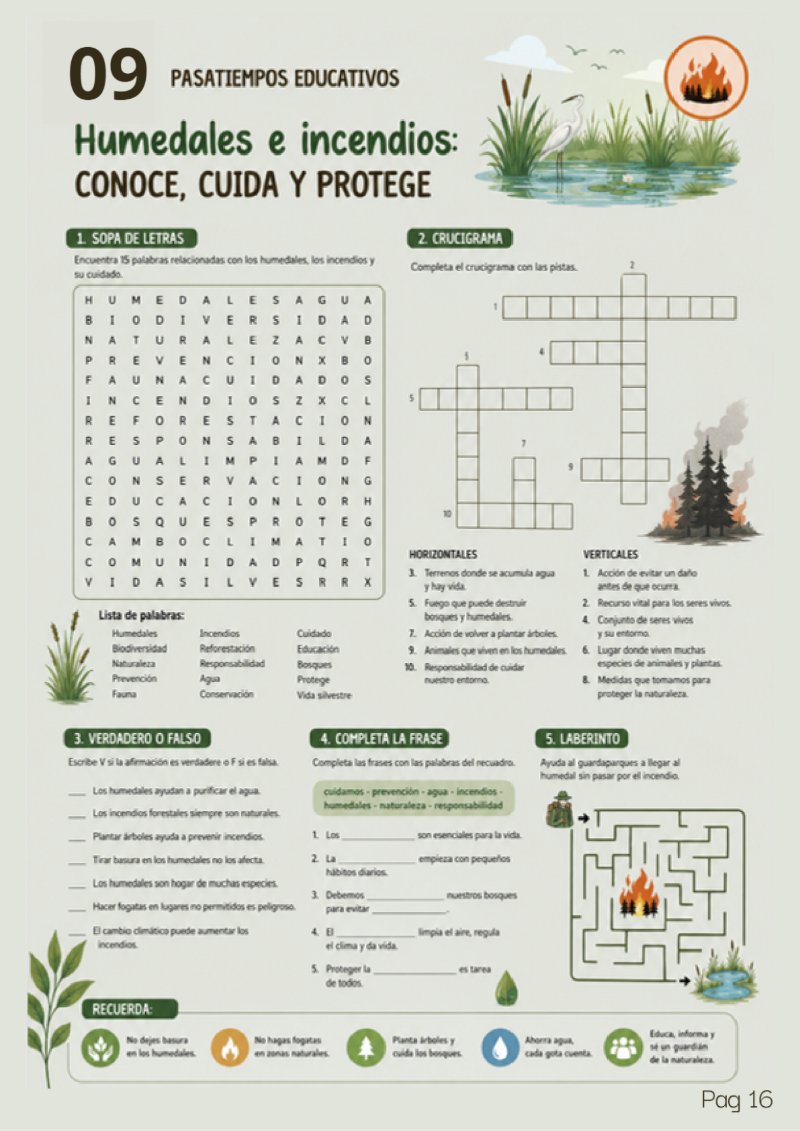 REVISTA DEL LOS HUMEDALES — page 18