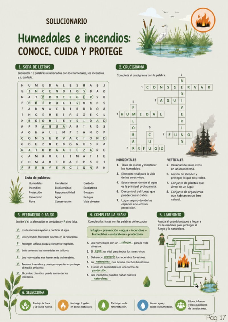 REVISTA DEL LOS HUMEDALES — page 19