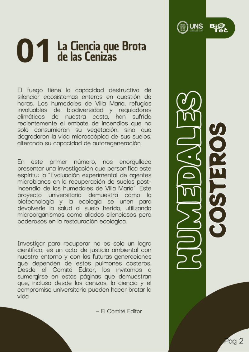 REVISTA DEL LOS HUMEDALES — page 4