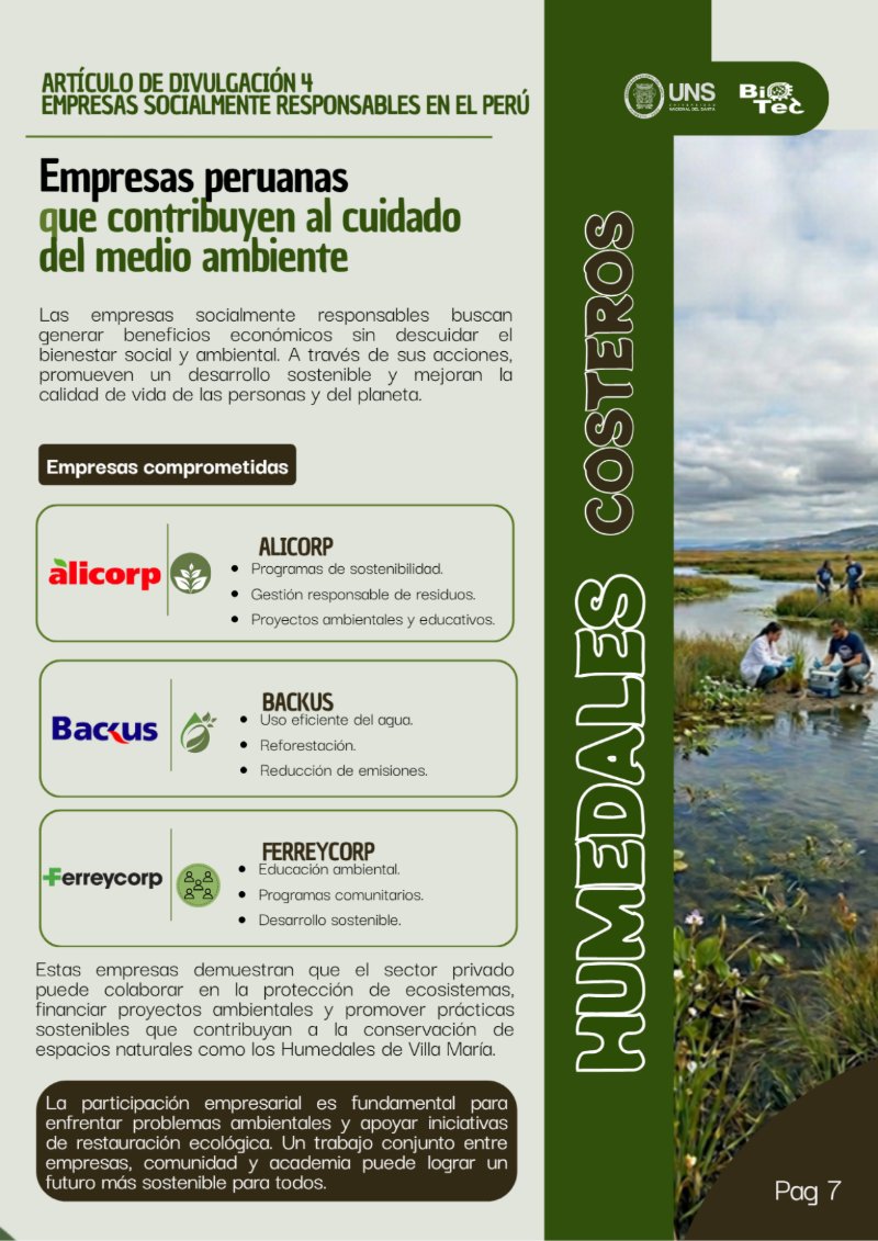 REVISTA DEL LOS HUMEDALES — page 9