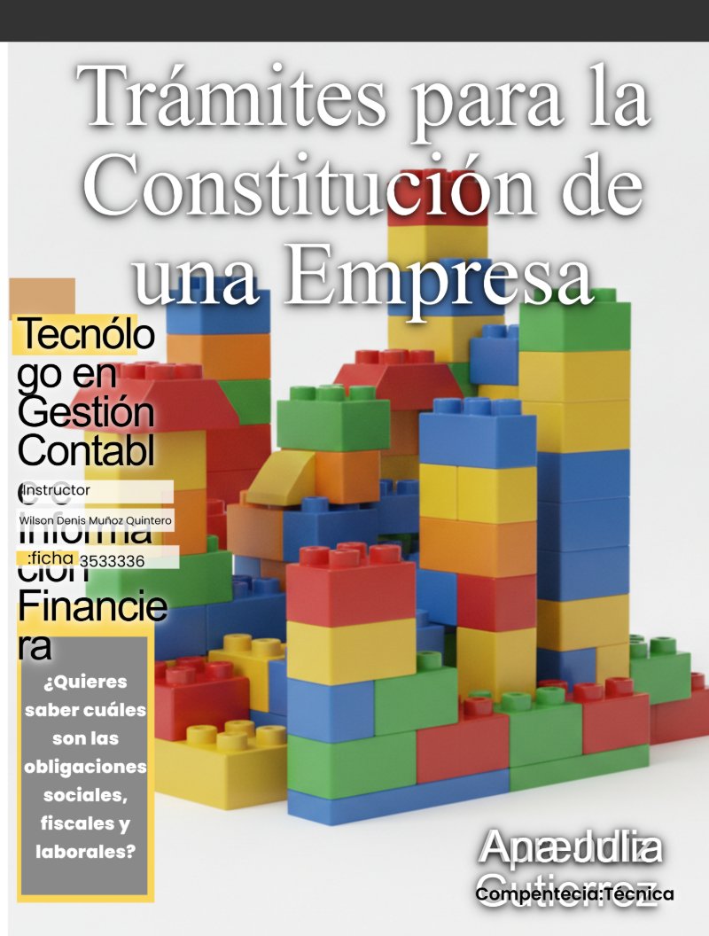 tramite para la constitucion de empresa — page 1