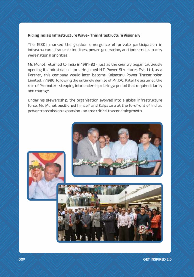 A Legacy still Unfolding - Mofatraj P Munot — page 11