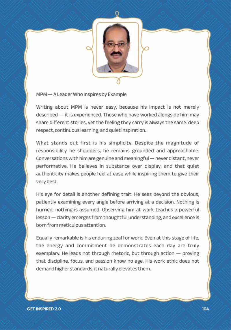 A Legacy still Unfolding - Mofatraj P Munot — page 106