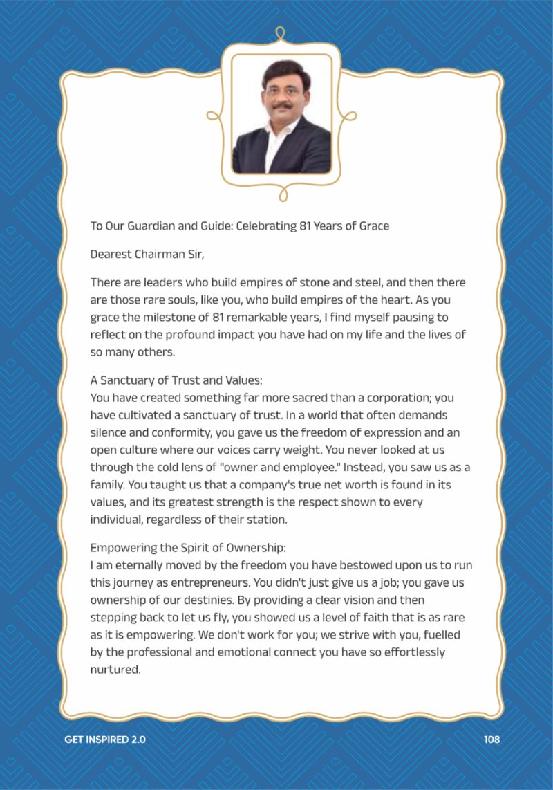 A Legacy still Unfolding - Mofatraj P Munot — page 110