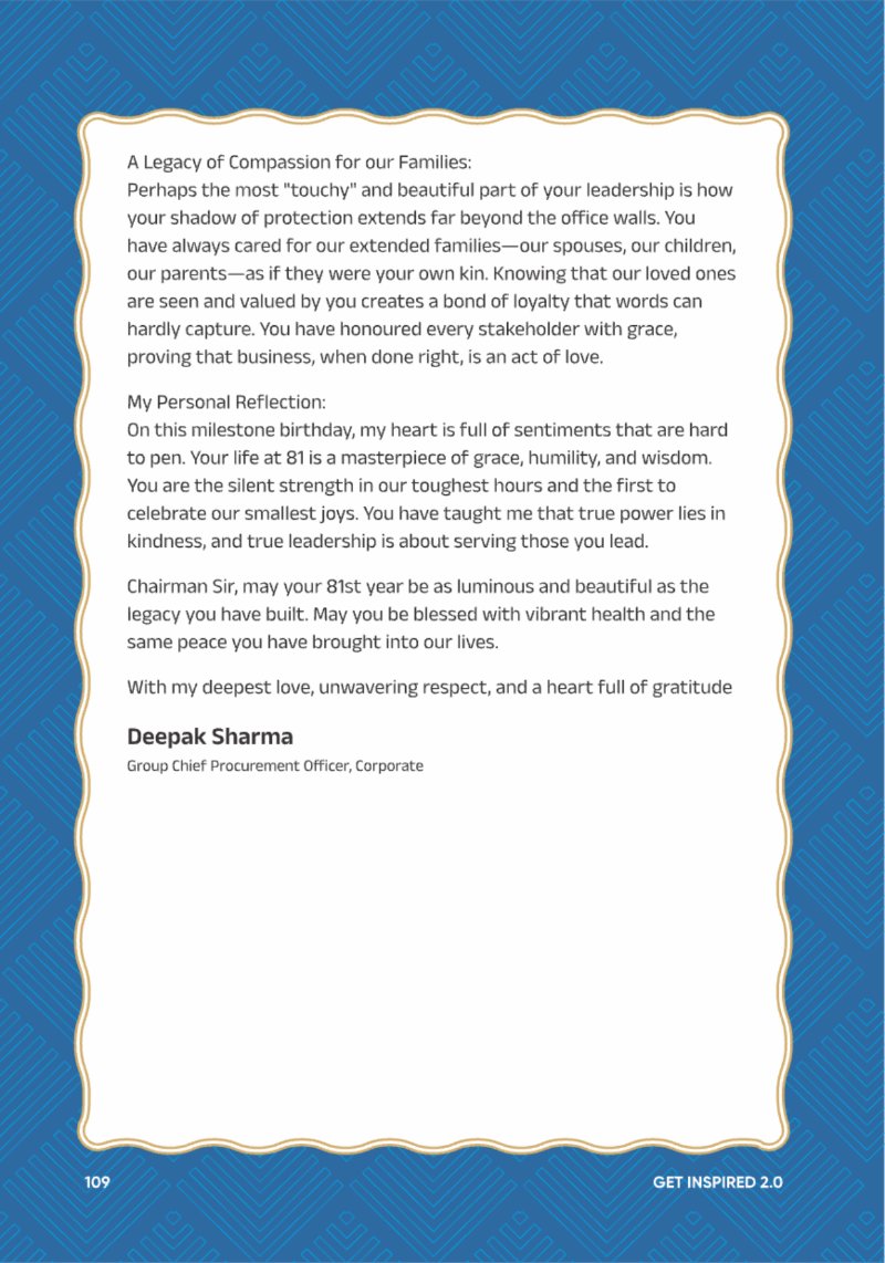 A Legacy still Unfolding - Mofatraj P Munot — page 111