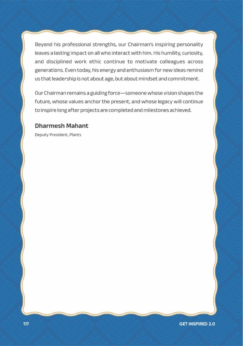 A Legacy still Unfolding - Mofatraj P Munot — page 119