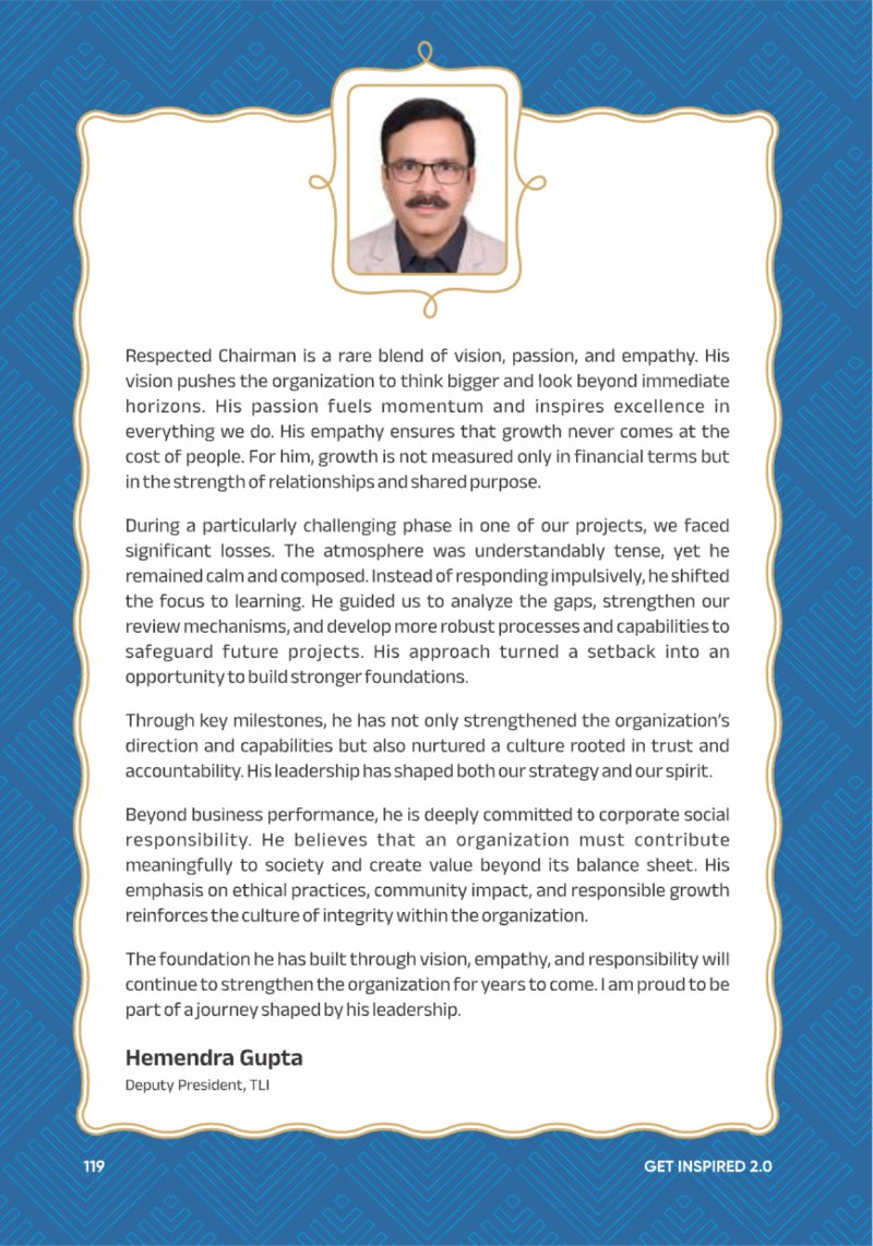 A Legacy still Unfolding - Mofatraj P Munot — page 121