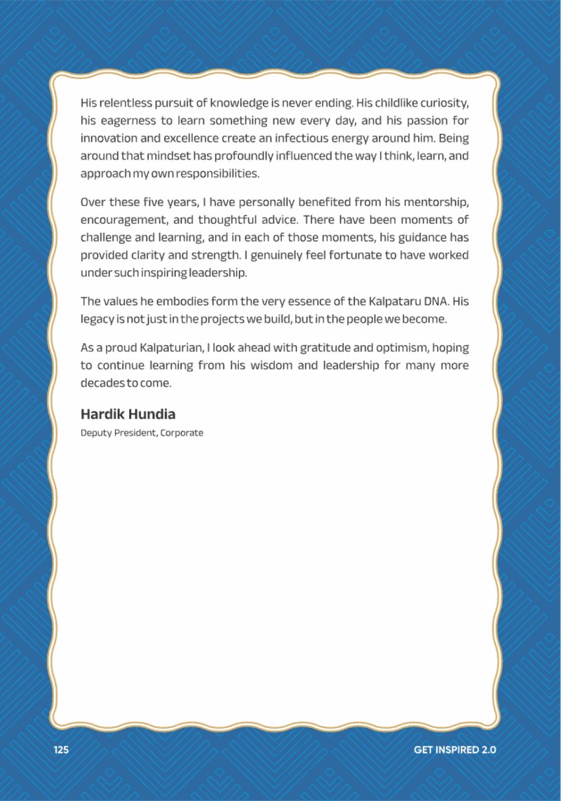 A Legacy still Unfolding - Mofatraj P Munot — page 127