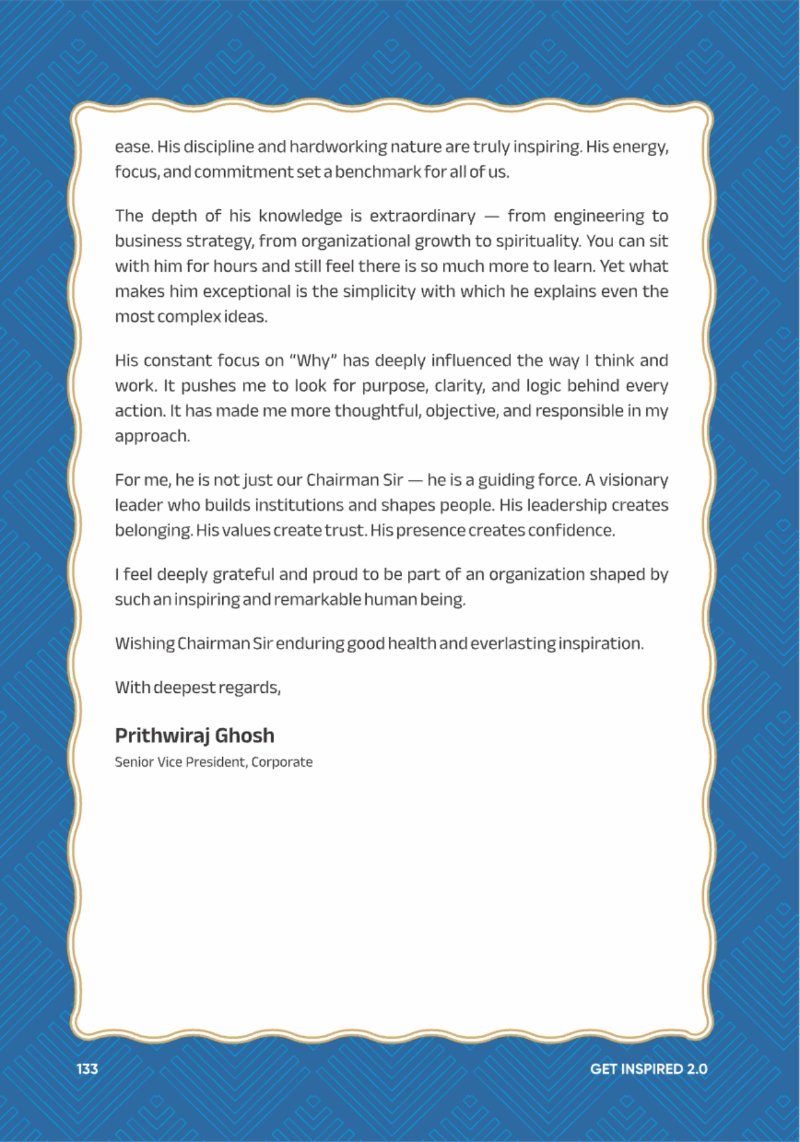 A Legacy still Unfolding - Mofatraj P Munot — page 135