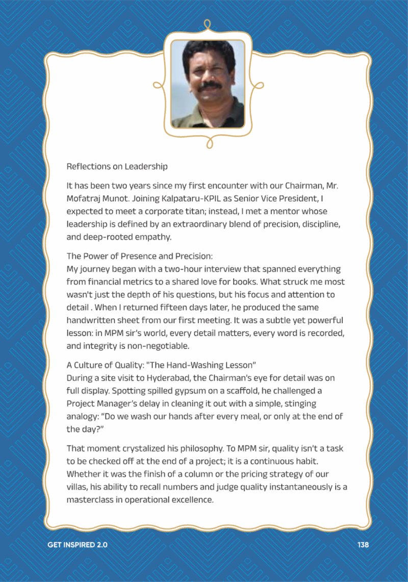 A Legacy still Unfolding - Mofatraj P Munot — page 140
