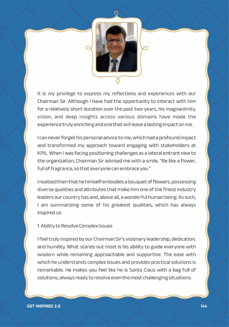A Legacy still Unfolding - Mofatraj P Munot — page 146