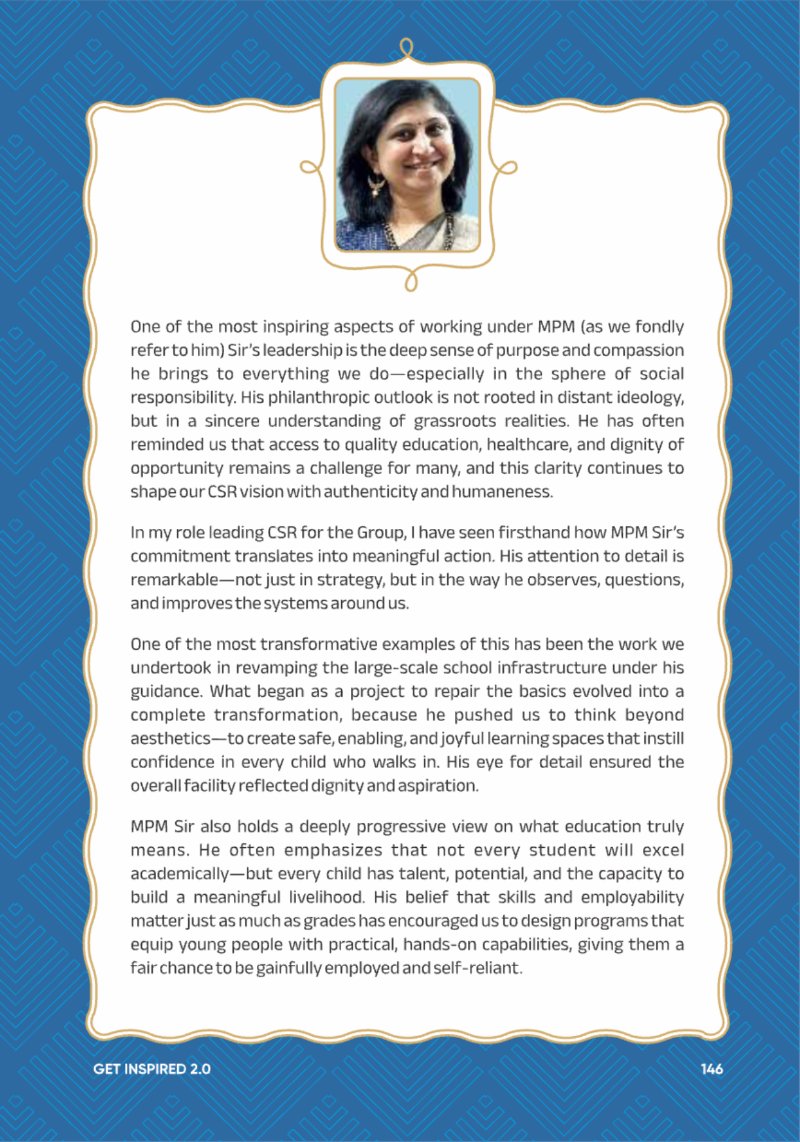 A Legacy still Unfolding - Mofatraj P Munot — page 148