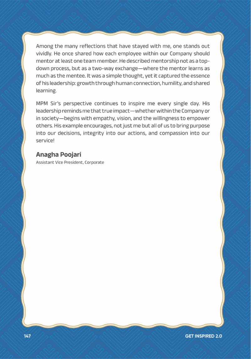 A Legacy still Unfolding - Mofatraj P Munot — page 149