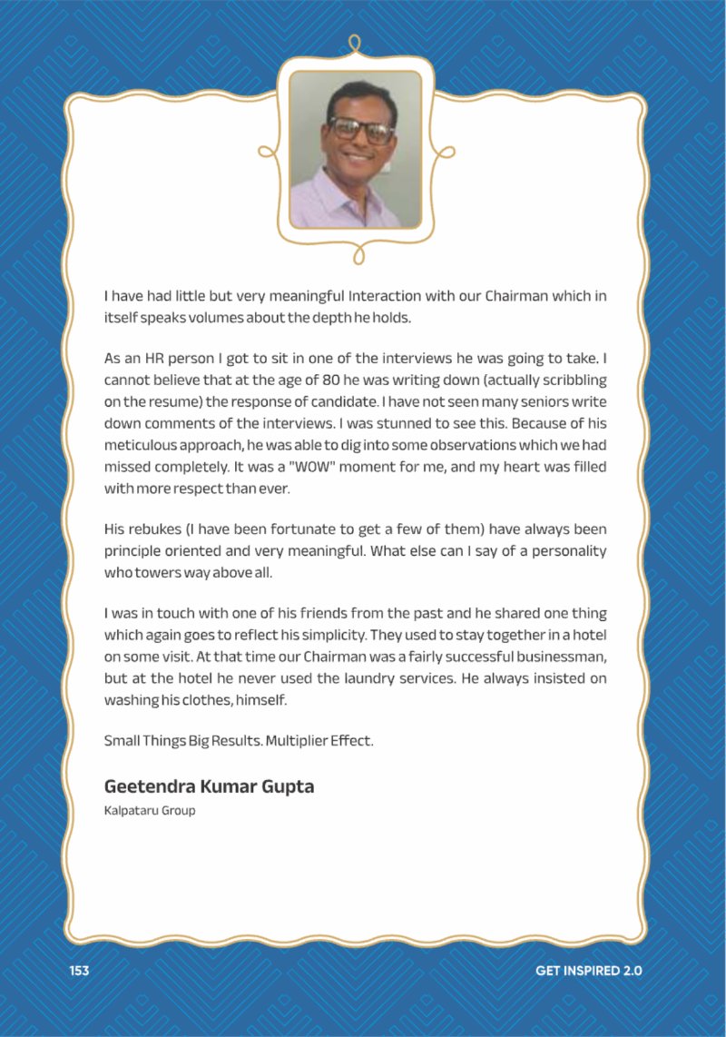 A Legacy still Unfolding - Mofatraj P Munot — page 155