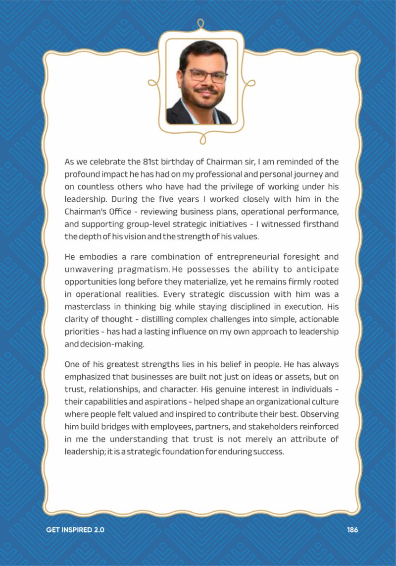 A Legacy still Unfolding - Mofatraj P Munot — page 188