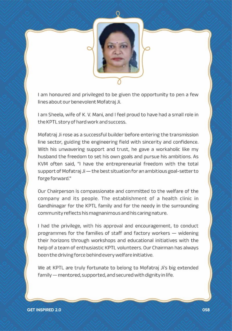 A Legacy still Unfolding - Mofatraj P Munot — page 60