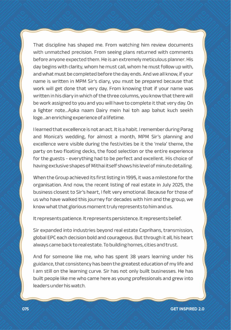A Legacy still Unfolding - Mofatraj P Munot — page 77