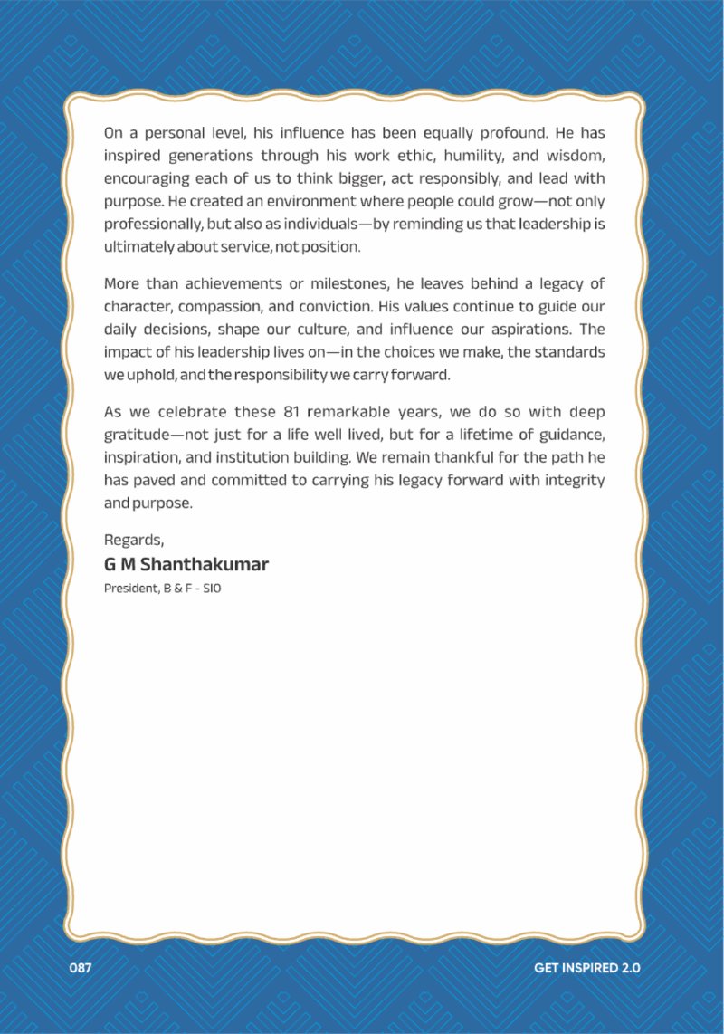 A Legacy still Unfolding - Mofatraj P Munot — page 89