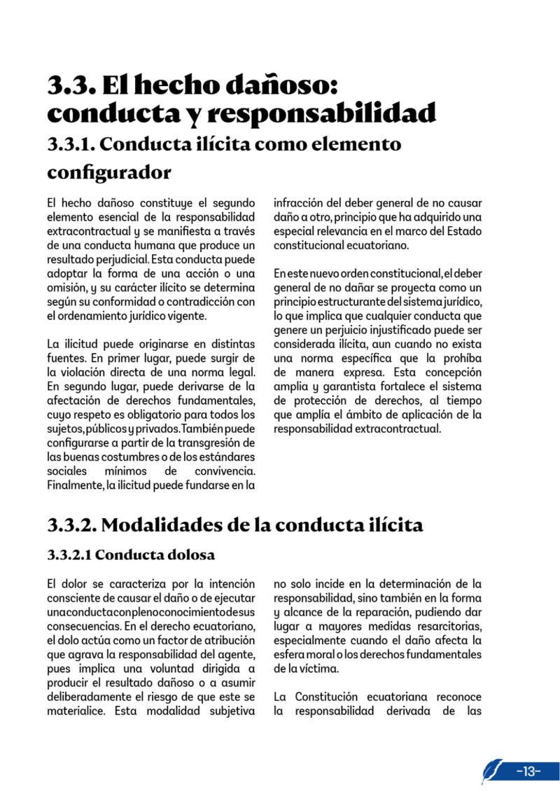 Revista de Derecho de Daños en el Ecuador — page 13