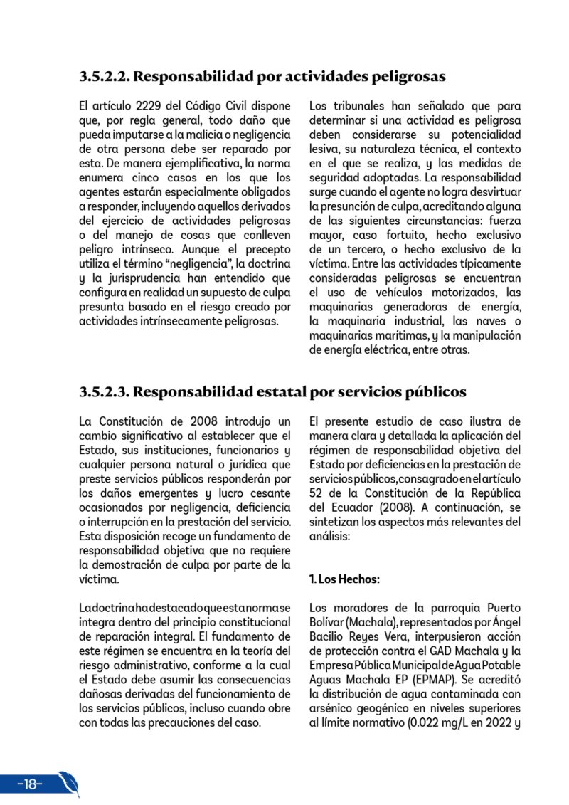 Revista de Derecho de Daños en el Ecuador — page 18