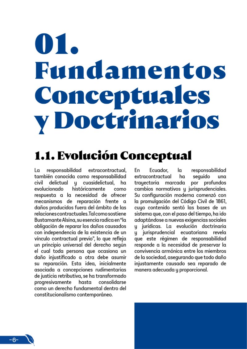 Revista de Derecho de Daños en el Ecuador — page 6