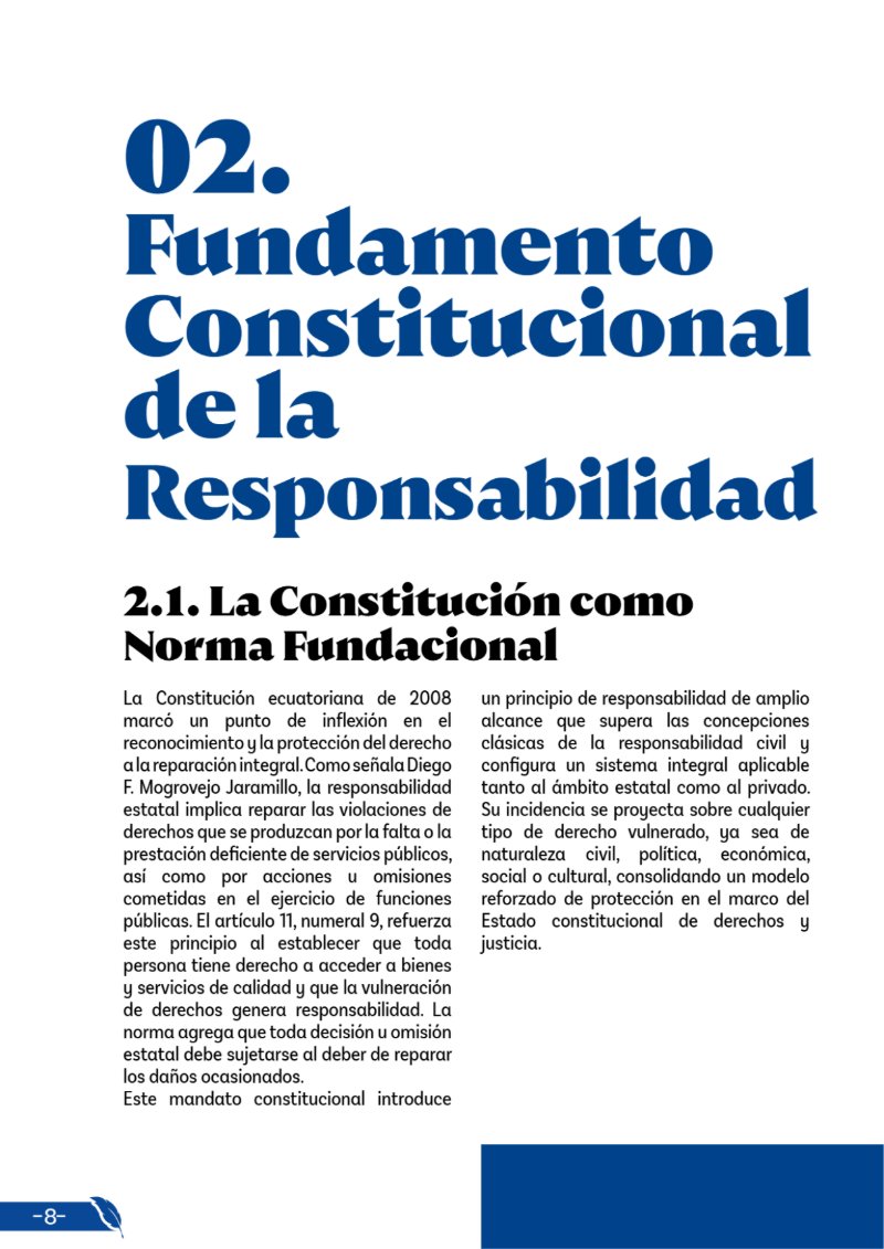 Revista de Derecho de Daños en el Ecuador — page 8