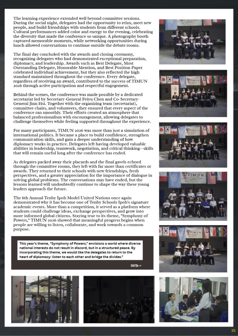 Tenby Insight Issue #1 - The First Page — page 17