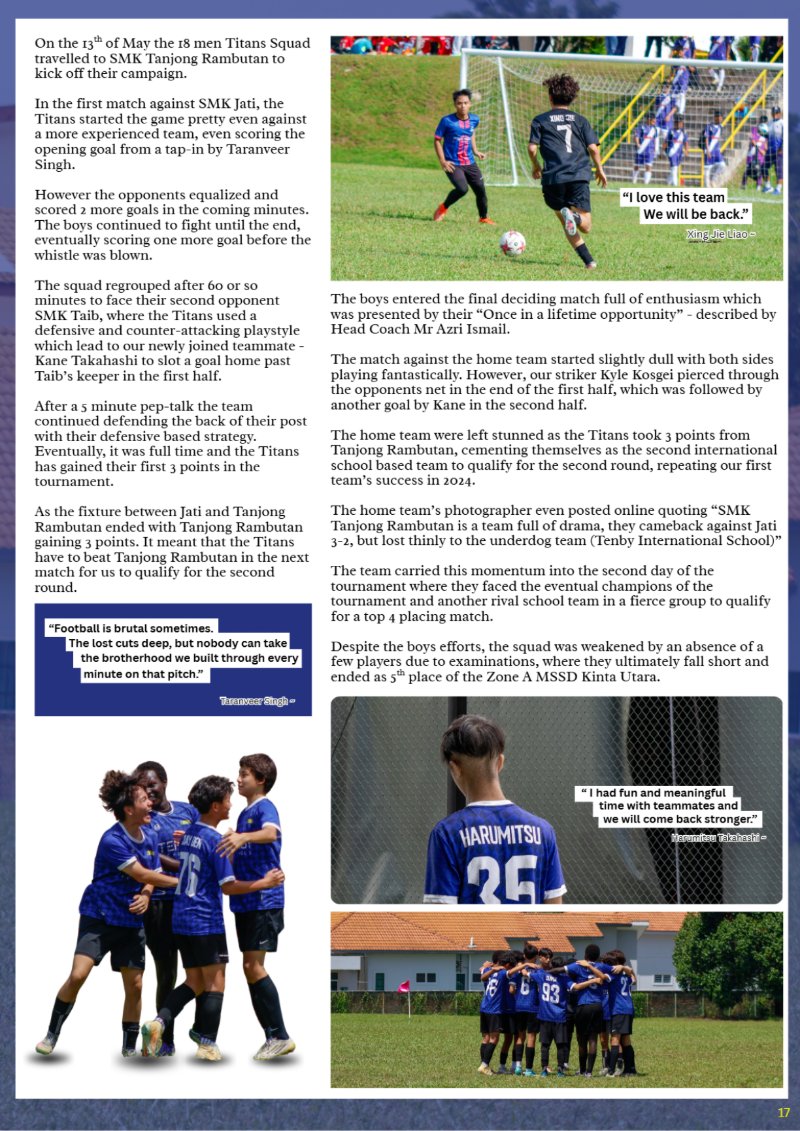 Tenby Insight Issue #1 - The First Page — page 19