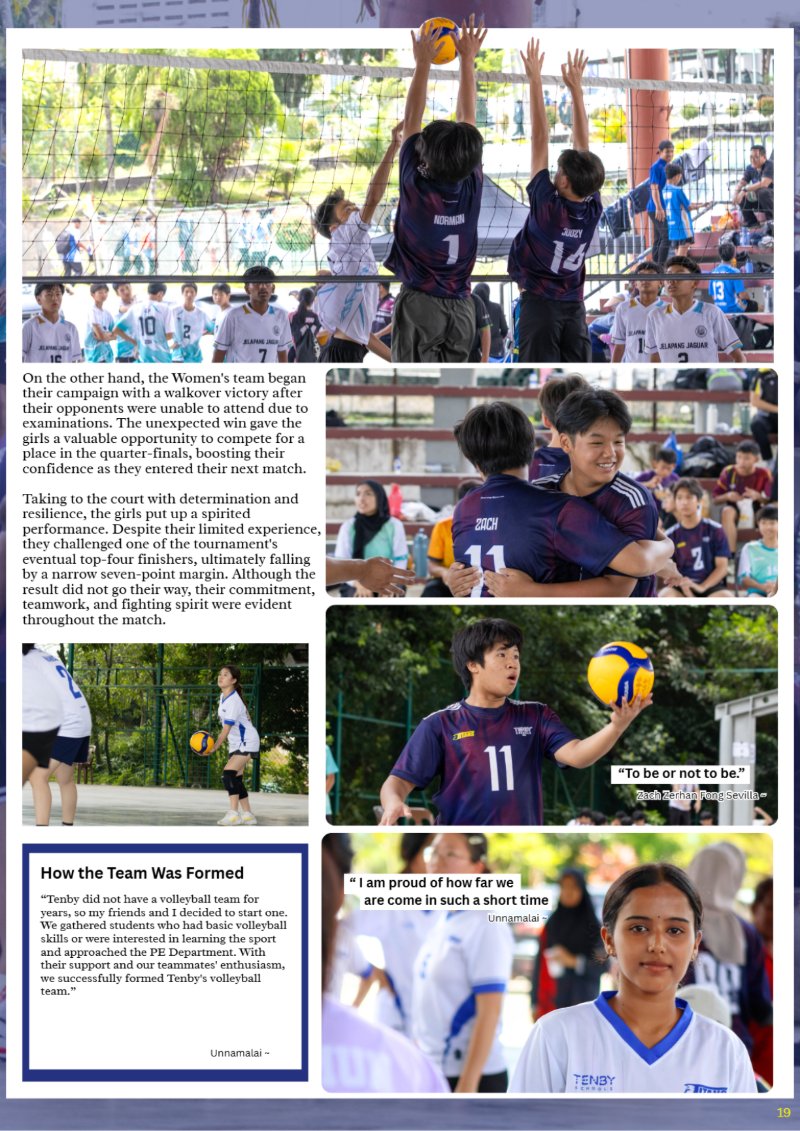 Tenby Insight Issue #1 - The First Page — page 21