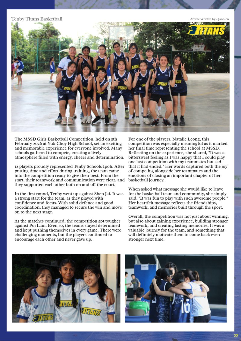 Tenby Insight Issue #1 - The First Page — page 24