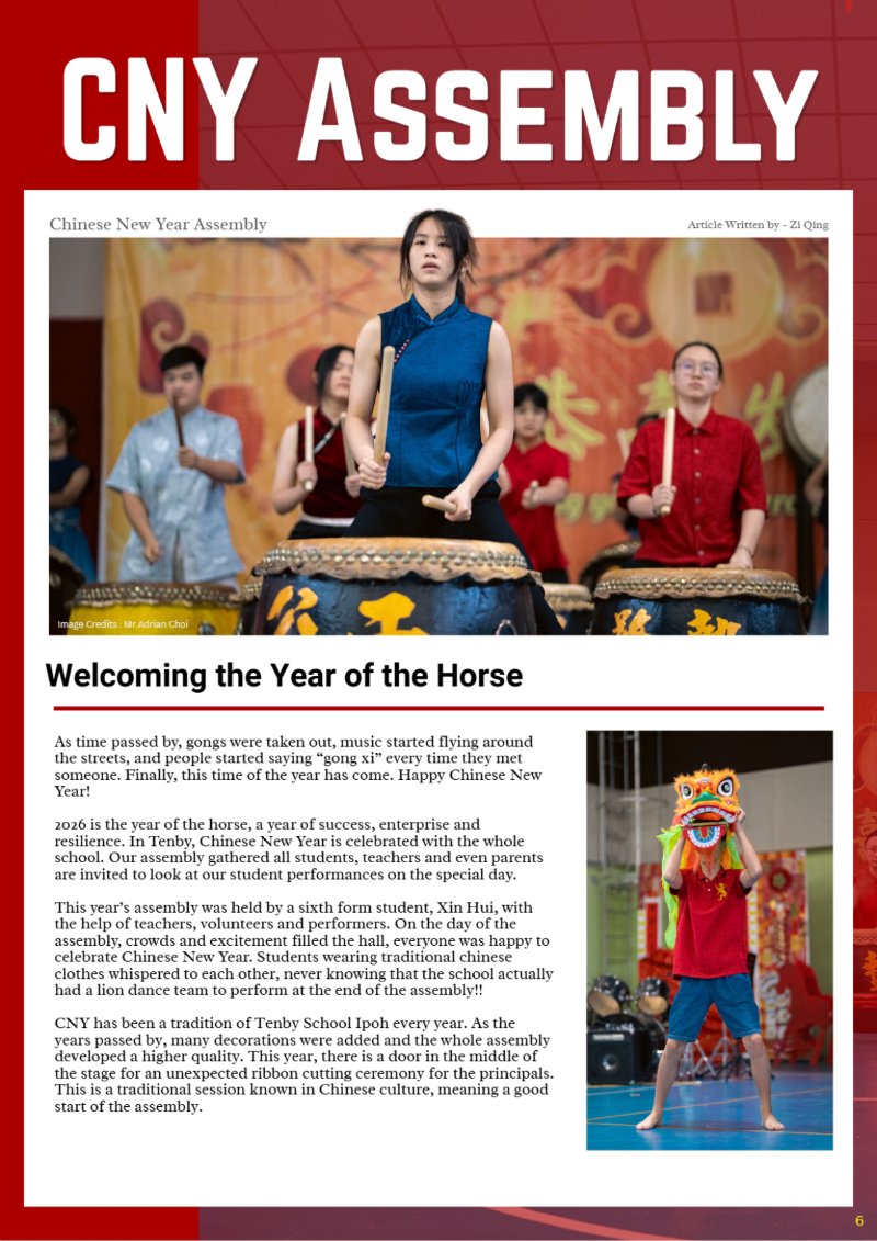 Tenby Insight Issue #1 - The First Page — page 8