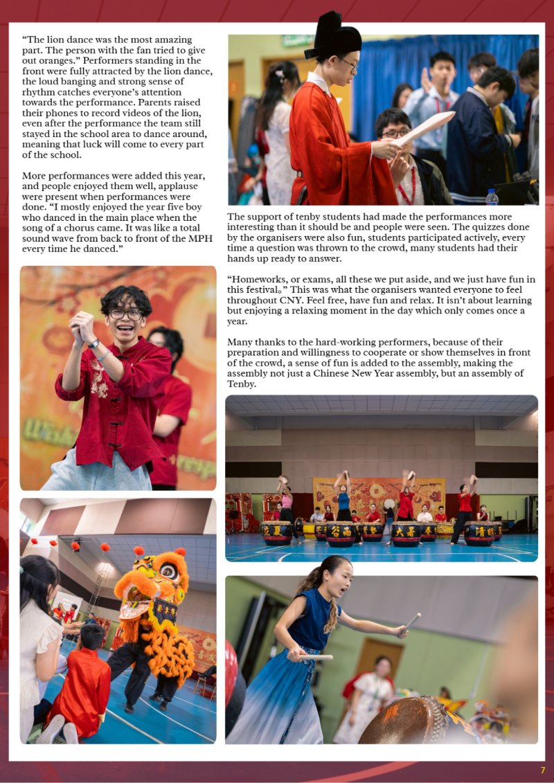 Tenby Insight Issue #1 - The First Page — page 9